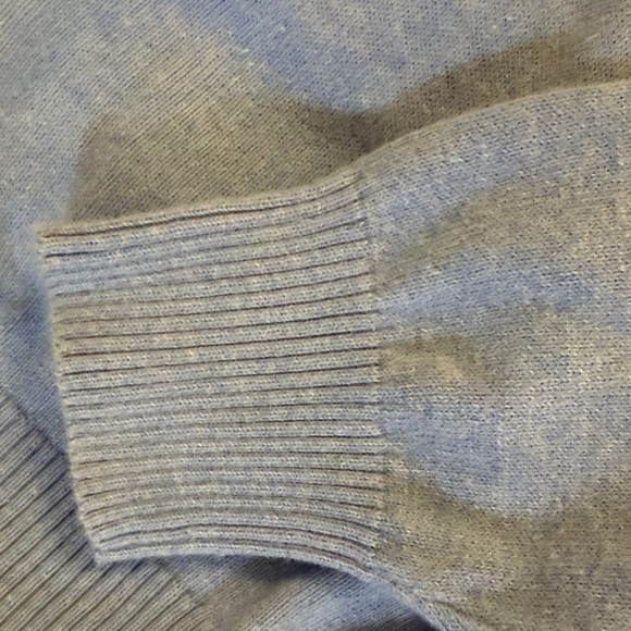 Polo Ralph Lauren Boys V-Neck Sweater – Light Blue – Size 7 - Picture 6 of 10